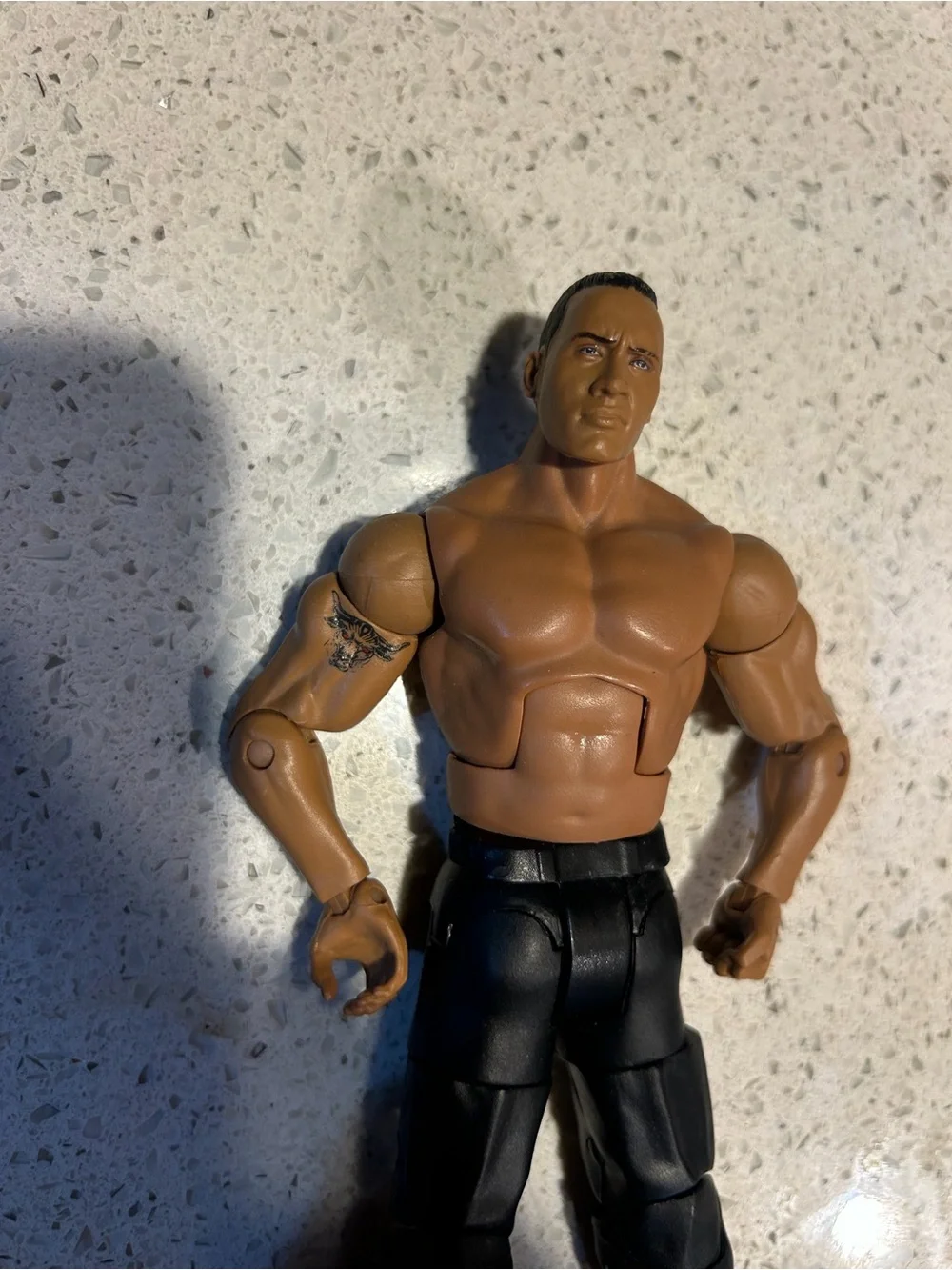 WWE The Rock Dwayne Johnson Action Figure